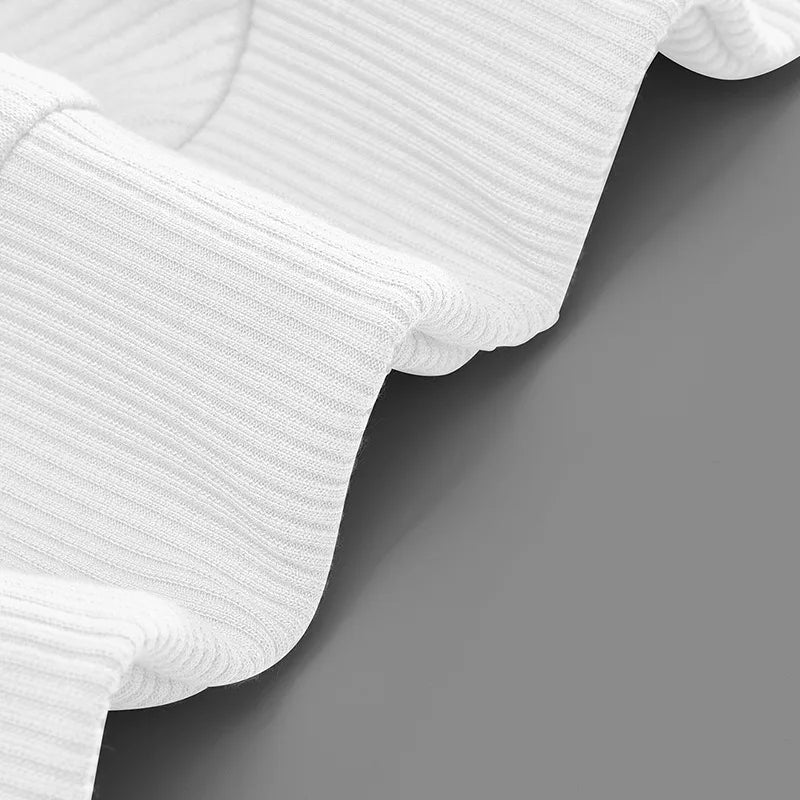 Men’s Half Zip Knit Sweater – Premium Casual Long Sleeve Pullover