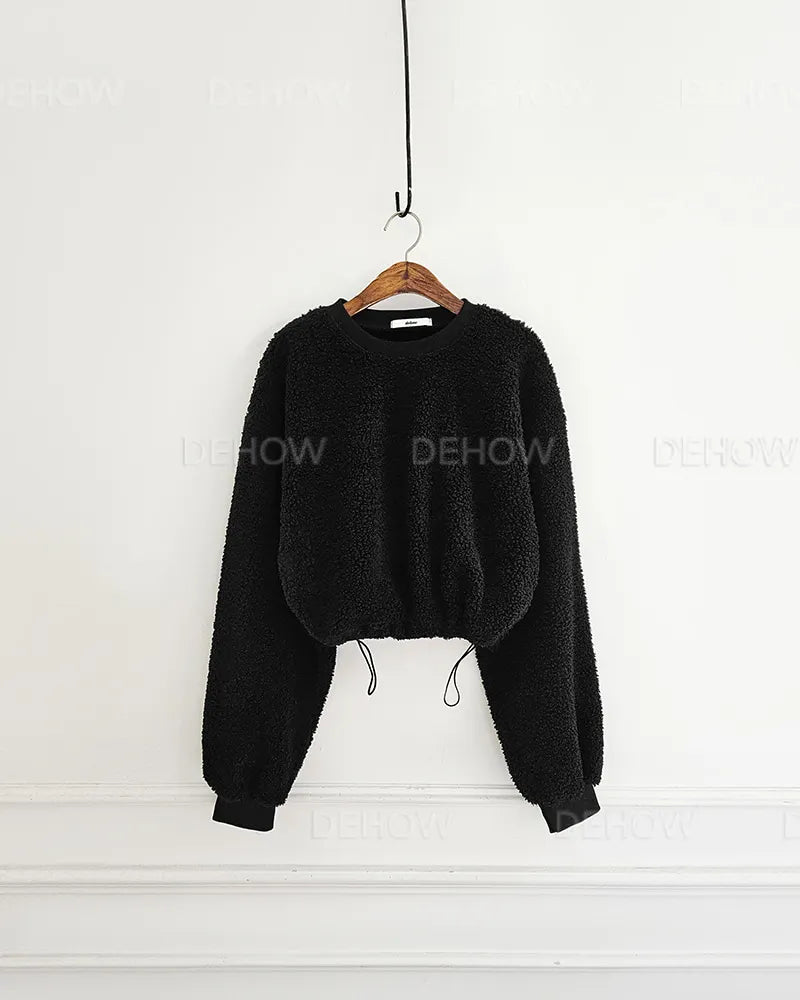 Women’s Fleece Teddy Hoodie Jogger Set | Oversized Warm Winter Lounge Wear